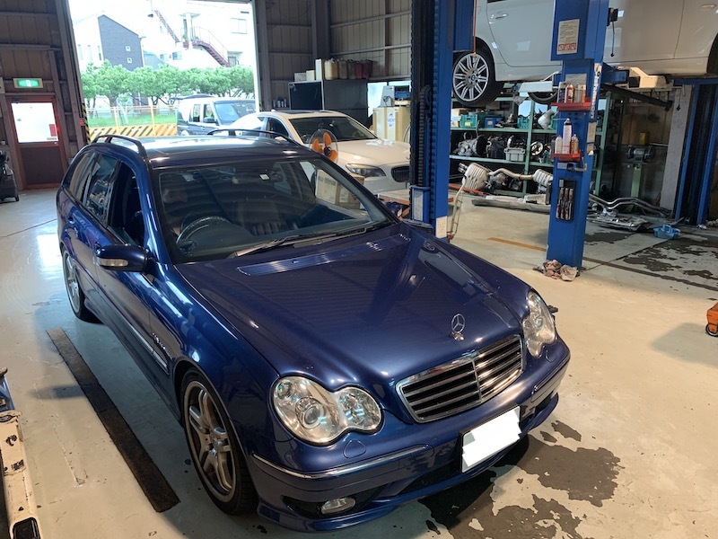 メルセデス・ベンツ W203 C32 AMG ATミッションオーバーホール 修理